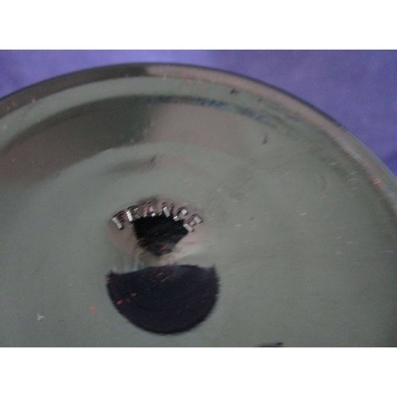 Black Stem Claret Wine Glasses A Pair Cristal DArques Domino Signature France EU - Picture 9 of 16